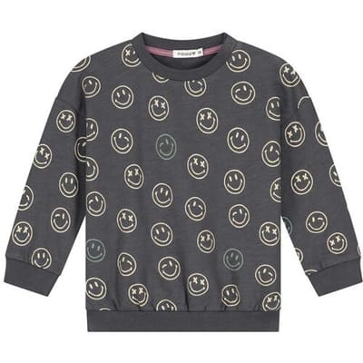 Prénatal baby sweater Darkgrey 56 heren