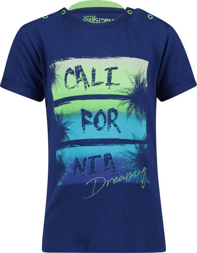 4PRESIDENT T-shirt jongens - Estate Blue - Maat 80