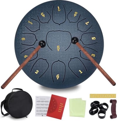 Tongtrommel - Handpan - Tongtrommel 13 noten - Muziekinstrumenten - Tongtrommel - Handpantrommel