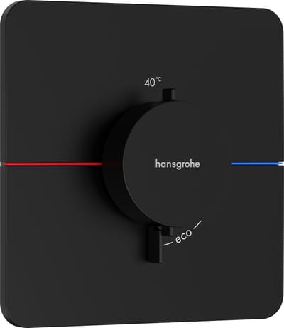 Hansgrohe ShowerSelect Comfort Q Afbouwdeel Inbouwthermostaat Mat Zwart