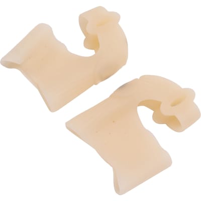 Correcteur d'oignon orthopédique Manches de protection pour soulagement d'oignon Attelle de soutien d'oignon en silicone beige