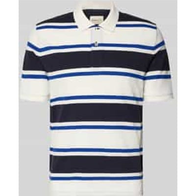 Gant overhemd printje schelpen beige korte mouw