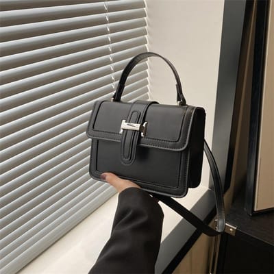 Sac à main à bandoulière simple et tendance, style coréen, blocage des couleurs, nouveau style de printemps, petit sac pour femme gray
