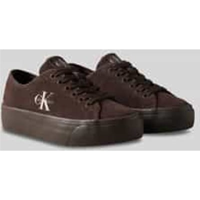 Sneakers met logodetails