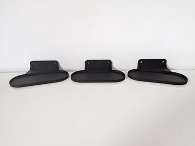 Muurbeugel Google Nest Hub - Wandhouder Speaker - Ruimte Besparen - Strak Design - 15° Rechts - Zwart