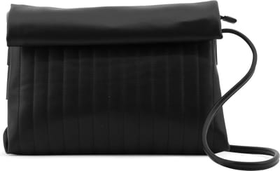 Monk and Anna - Kitarō Schoudertas Dames • Zwart - Rolled up 30 x 6 x 19,3 cm