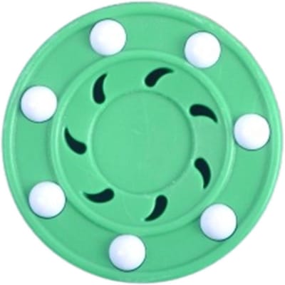 Hockeypuck voor buiten - Roller hockeybal plat - Straat hockey spelen - Weerbestendig TPU materiaal - 7.5 cm diameter