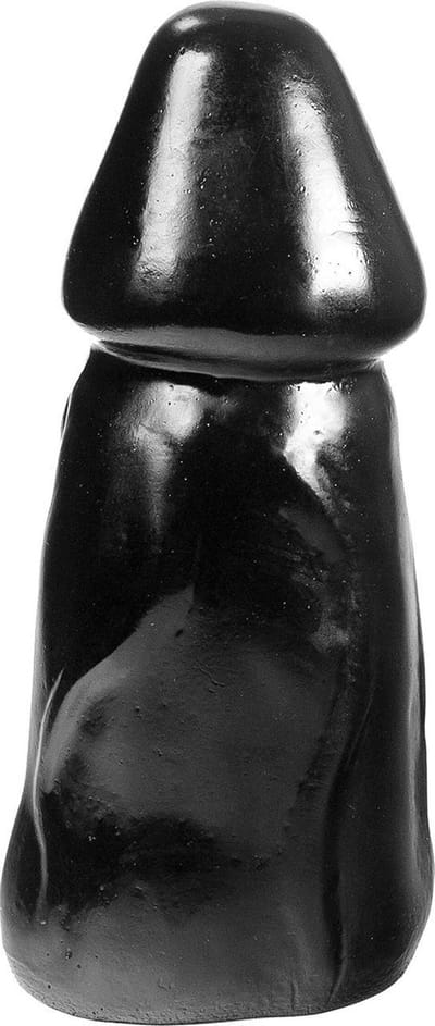 Dark Crystal XXL Dildo 24,5 x 9,5 cm - zwart