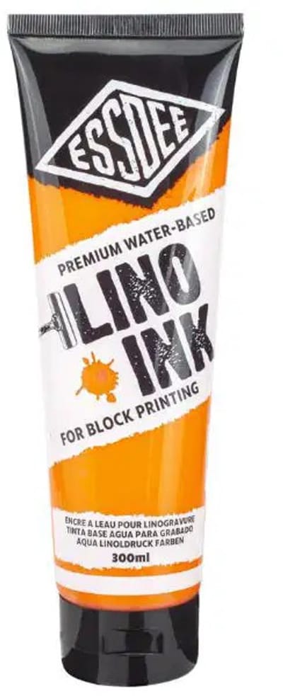 Essdee Lino Inkt Fluorescerend Oranje 300ml