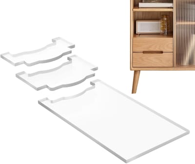 Bankstopper Acryl - Meubelbeschermers - Meubels Stabiliseren - Antislip Verstelbaar - 20 x 13 x 13 cm - Transparant