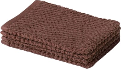 Yumeko washandjes dots roze 15x22 - 4 st