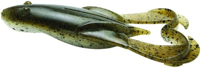 Keitech Noisy Flapper 3.5 (8,5 cm) Softbait - 5 stuks Green Pumpkin Frog 465T