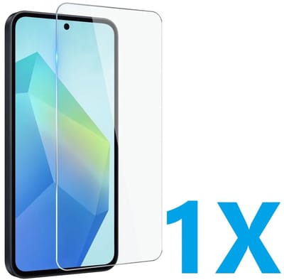 Screenprotector Glas - Tempered Glass Screen Protector Geschikt voor: Samsung Galaxy A56 - 1x