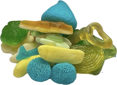 Snoepzakjes - 10 stuks - Avondvierdaagse - Vierdaagse - Stoere kleuren - Gekleurd krullint