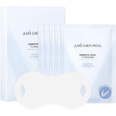 JUNGSAEMMOOL Essential Mool V Lifting Mask 10.5g x 5 Sheets – Jawline Sculpting, Puffiness Care, High-Tension Hydrogel Lifting Mask