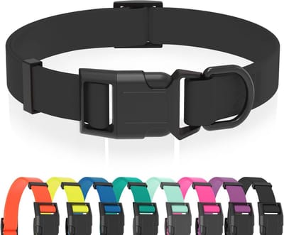 Waterdichte en gemakkelijk te reinigen hondenhalsband voor alle maten honden