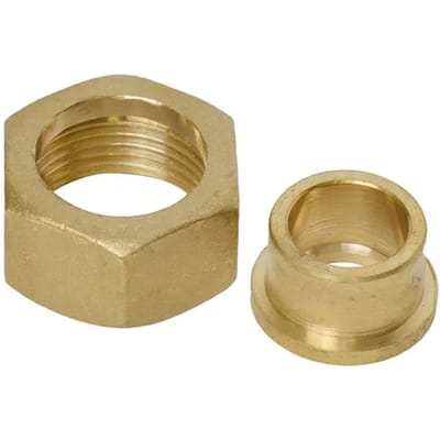 Sanivesk Soldeer Recht Overgang 2-delig 15mm X 3/4"f