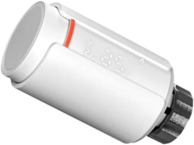 Slimme Radiator Klep - Thermostaatkraan Programmeerbaar - Energie Besparen - Real-Time Monitoring - 248 Gram - Wit