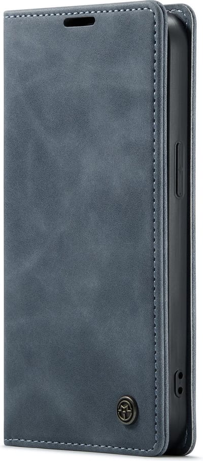 Casemania Hoesje Geschikt voor Samsung Galaxy A53 5G Shadow Gray - Dunne Portemonnee Book Case - Slim Wallet Case met Pasjeshouder