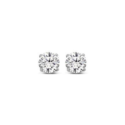 New Bling 9NBG-0431 - Gouden Oorbellen - 14K - Rond - Zirkonia - 5mm