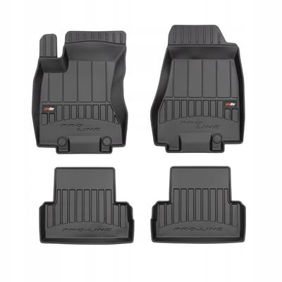 FROGUM Proline – Automatten Set + Kofferbakmat – Perfecte Pasvorm – Geurloos TPE – NISSAN X-TRAIL II T31 2008-2013 (met bagage-organizer)