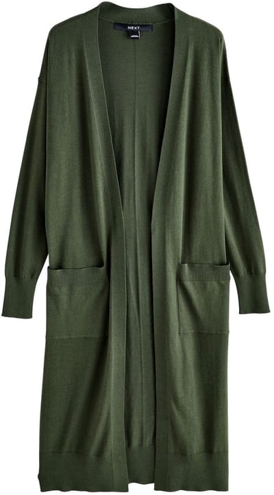 Next - Dames - Lang vest met lange mouwen - Groen