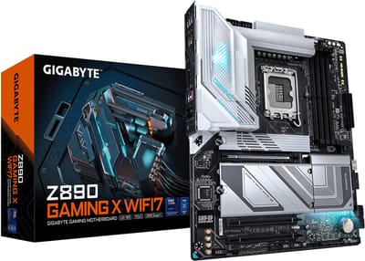 GIGABYTE Z890 GAMING X WIFI7 Moederbord - Intel Z890 - Intel LGA1851 - DDR5 RAM - ATX