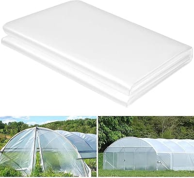 Broeikasfolie - Tuinfolie - Planten Beschermen - Extra Dik Scheurvast - 2 x 10 m - Transparant
