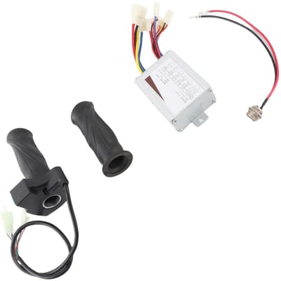 Gaskabelgreep met 4 Indicatielampjes 24V 350W Controller Luchtvaartstekker Laadpoort voor