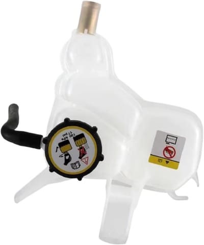 Koelvloeistofreservoir - Expansievat Motor - Motor Koeling - Corrosiebestendig Materiaal - 2.5L - Zwart