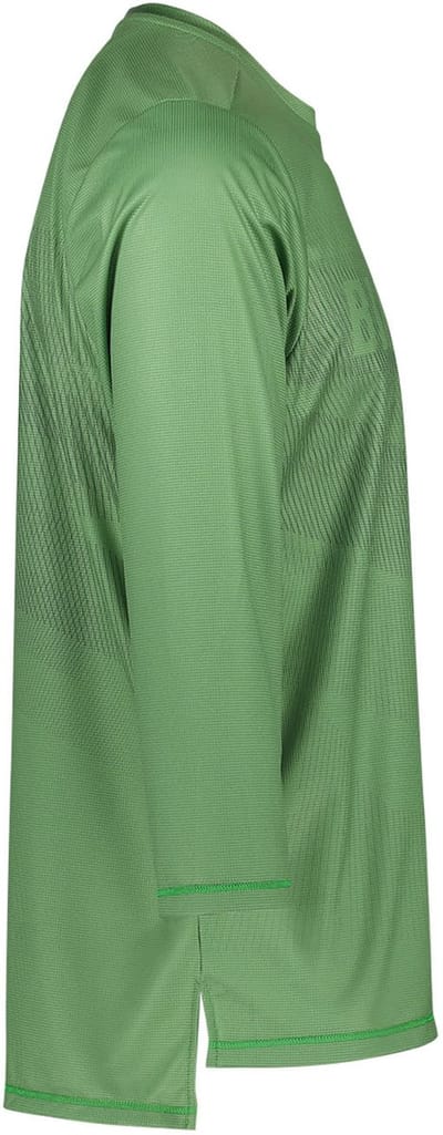 BIORACER Off-Road - Fietsshirt Tussenseizoen - Heren - Groen - Driekwart Mouw - Ademend & Duurzaam - Maat XL