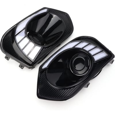 Feux de jour à LED avec clignotant Compatible pour Suzuki Dzire 2017   2018 gray