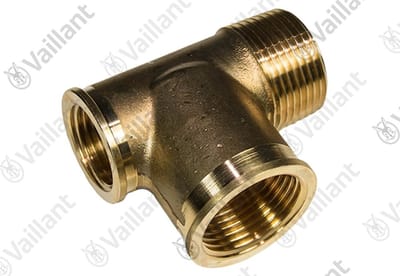 VAILLANT T-stuk, K.F.E.-kraan/boiler VSC 126+196/2-C 140/150 o.a. Vaillant-Nr. , 129257