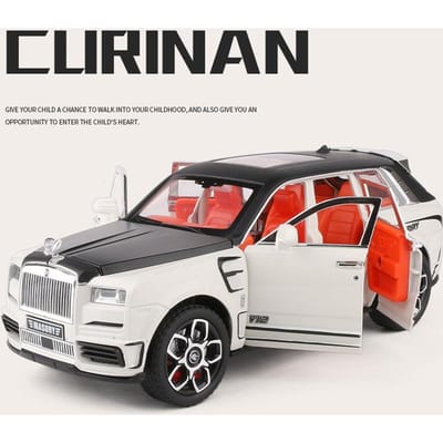1:24 Rolls Royce Cullinan Masory Suv Legering Luxy Auto Model Diecasts Metaal Speelgoedauto Model Simulatie Geluid En Licht Kindercadeau