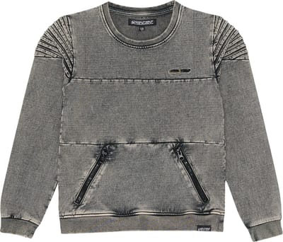 4PRESIDENT Sweater jongens - Black - Maat 74 - Jongens trui