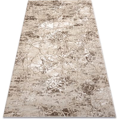 Kleden Rugsx Tapijt ALLURE 5716 Steen - Structureel, stijlvol, 80x150 cm
