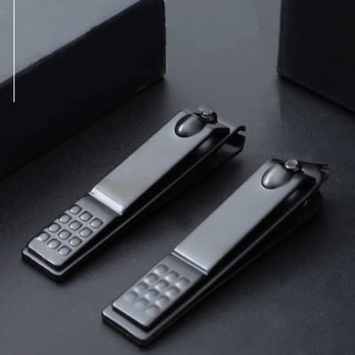 3 stuks - professionele nagelknipper - Geschikt voor harde teennagels, onychomycose, ingegroeide teennagels, schimmelnagels - Nagelknipper - Teennagelknipper - Pedicureset - Manicureset - Voetverzorging - Recht + gebogen - Zwart
