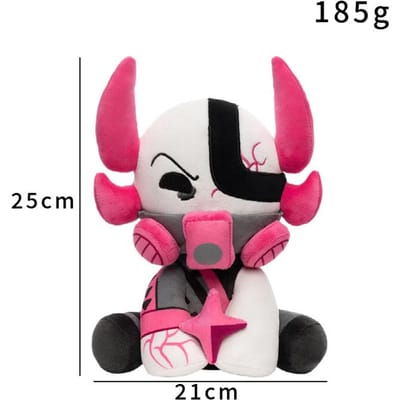 Phighting Subspace Pluche Speelgoed 25cm Decoratie Grappige Game Subspace Gevulde Pop Verjaardag Halloween Cadeaus Periferie Poppen pink
