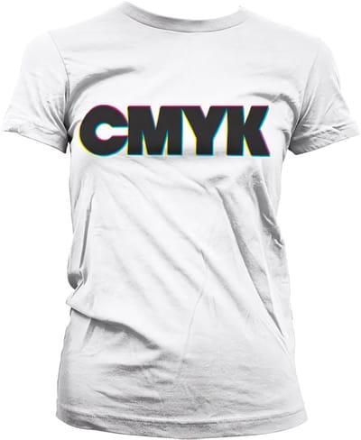 Hybris Dames T-shirt Cmyk Girly SH-5-15521-H30-8