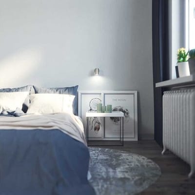 HOFTRONIC Riga - LED plafondlamp - 4 Watt 345 Lumen - 6500K Daglicht wit - Draaibaar en dimbaar -  GU10 - Kantelbaar - Plafondspot -  IP20 voor binnen