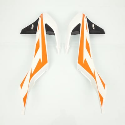 Caches latéraux origine pour moto KTM 50 SX Mini 2017 4530805400028A Neuf