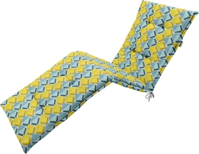 Madison - Tuinkussen - Ligbedkussen - 200 x 65cm - Siem Yellow - Geel