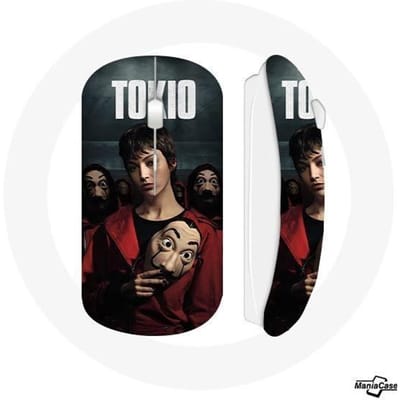 Draadloze muis La Casa De Papel Tokyo-masker