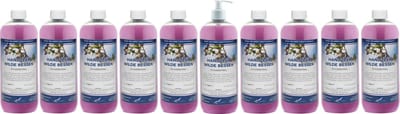 Handzeep Wilde Bessen 1 liter - set van 10 stuks - met gratis pomp - Voordeelverpakking