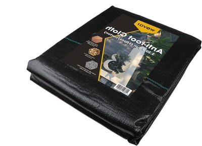 Anti worteldoek - Gronddoek Tuin - Onkruid weren - UV-werend sterk - 330 x 50m - Zwart