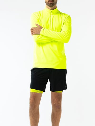 FALCON - Greyhound - Hardloop t-shirt lange mouw zomer heren - Geel