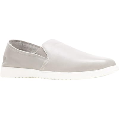 Hush Puppies Dames/dames leren schoenen voor dagelijks gebruik (Grijs)