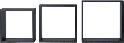 Wandplank - Wandkubus set van 3 - Wandrek - Wandplank zwevend - VI Online Products