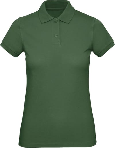 B&C Ladies' organic polo shirt CGPW440 - Bottle Green - L