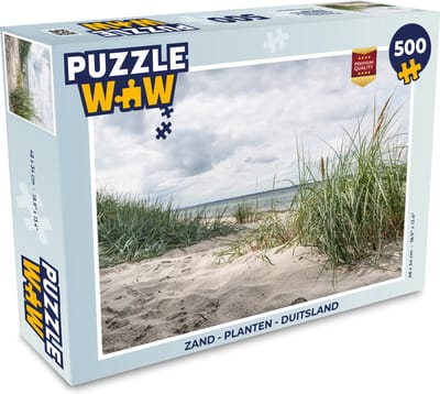 Puzzel Zand - Planten - Duitsland - Legpuzzel - Puzzel 500 stukjes